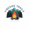 copy of modern fireside trails logo with mountain focus (1)
